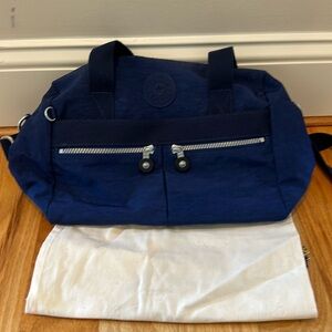Immaculate BLUE KIPLING bag with removable strap